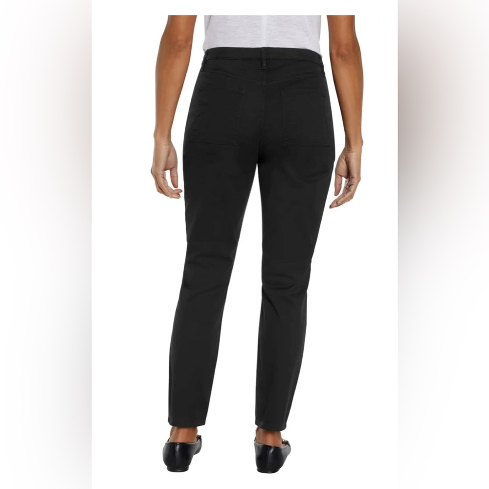 Banana Republic Ladies' High Rise Twill Pant Size 14 Black New - Picture 2 of 2